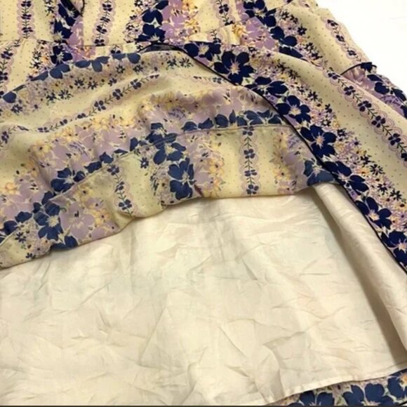 Dolly Girl by Anna Sui Floral Tiered Ruffle Mini Dress - Picture 10 of 10